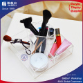 Acrylic Makeup Brush Holder with Lid